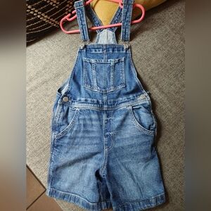 H&M Light Blue Denim Overalls- Girls 6x